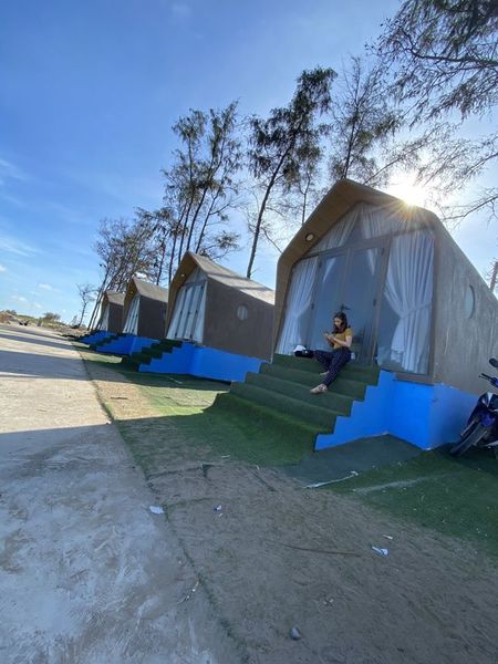Bungalow ở Biển Ba Động